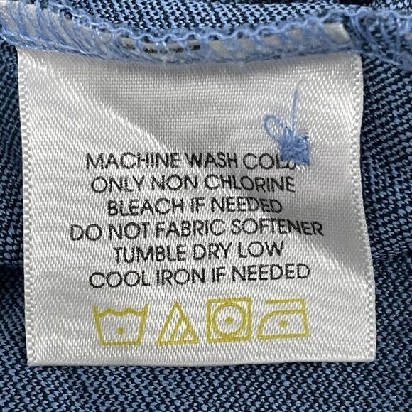 Tehama Legacy Hills Golf Club Polo Short Sleeve Blue Shirt Button Up Size 2XL - Picture 13 of 14